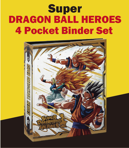 Super Dragon Ball Heroes Official 4 Pocket Binder Set Majin Buu Edition